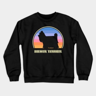 Biewer Terrier Vintage Sunset Dog Crewneck Sweatshirt